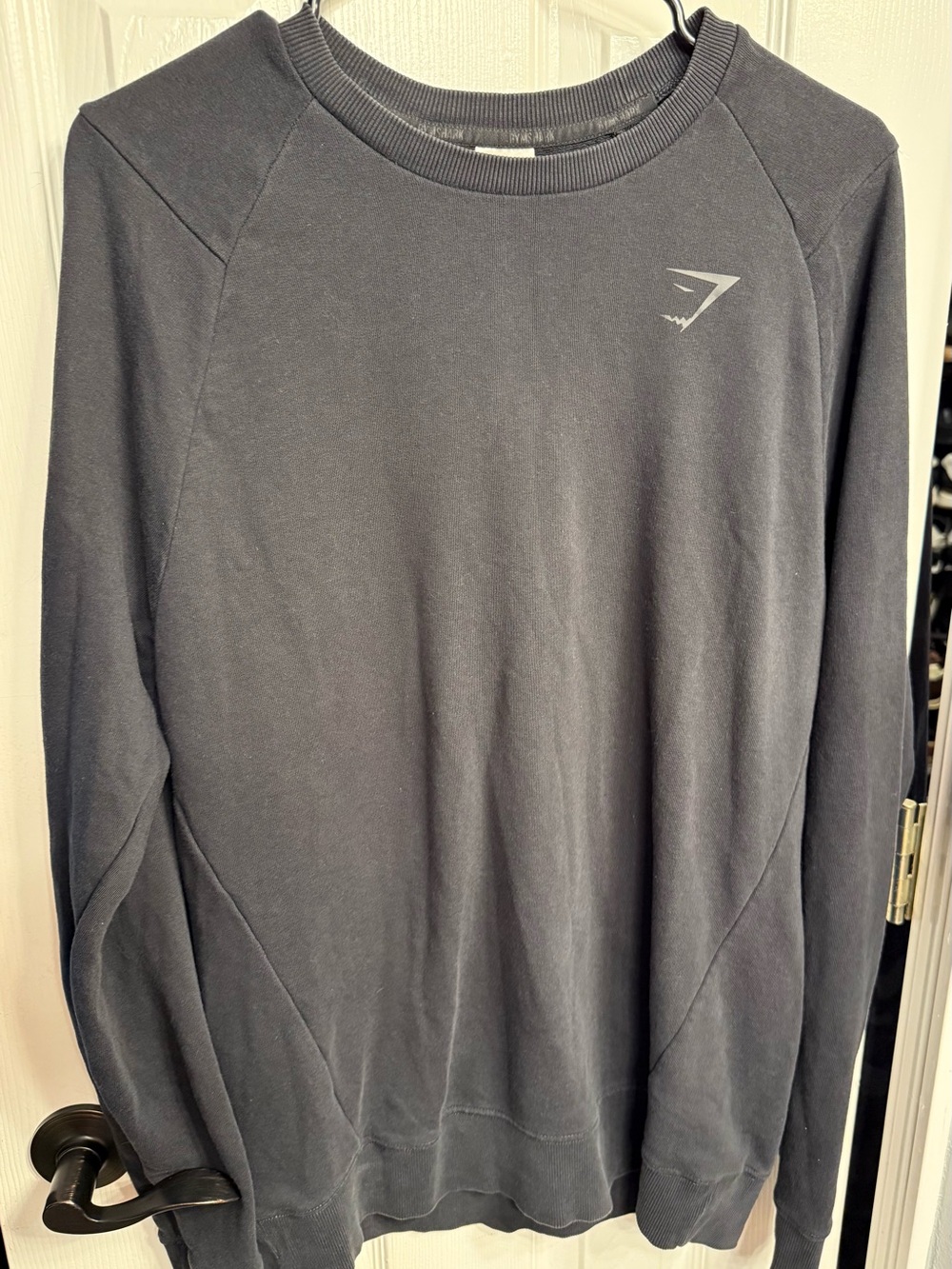 Gymshark Men's Crewneck Sweatshirt - Dark Gray